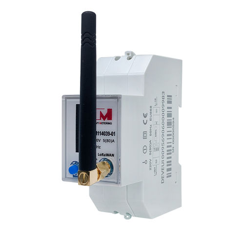 Contador de energía eléctrica monofásico - EM114039-01 - IVY METERING - en riel DIN / de prepago / con comunicación integrada