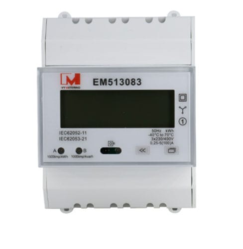 Contador de energía eléctrica trifásico - EM513084  - IVY METERING - en riel DIN / RS-485 / residencial