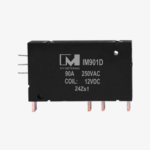 Relé electromecánico magnético - IM901D  - IVY METERING - 12 Vcc / trifásico / monofásico