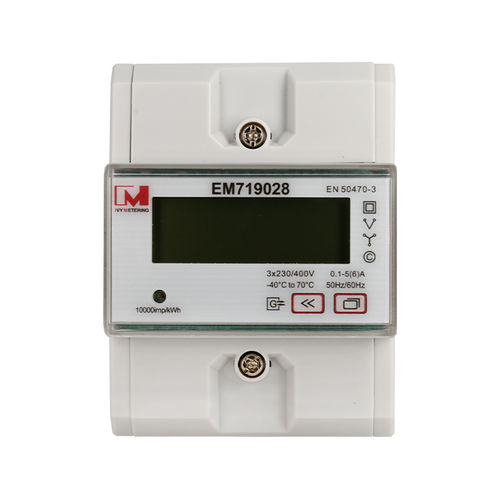 Contador de energía eléctrica trifásico - EM719028 - IVY METERING - en riel DIN / RS-485 / residencial