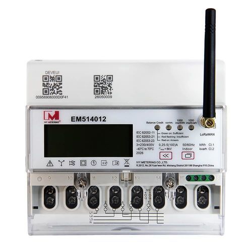 Contador de energía eléctrica trifásico - EM514012 - IVY METERING - en riel DIN / RS-485 / residencial