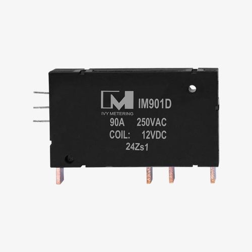 Relé electromecánico DC - IM901D - IVY METERING - 12 Vcc / 2NA/NC / compacto