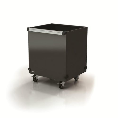 Carretilla de transporte - AR-343.10 - DEA WORKLAB SRL - de laboratorio / de aluminio / para contenedor de residuos