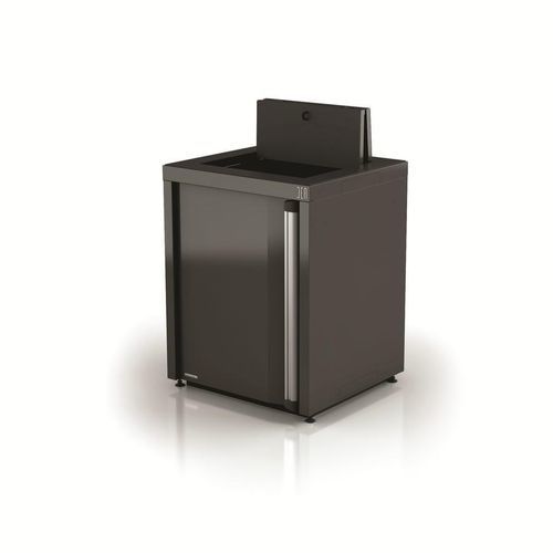 Banco de trabajo de acero - AR-217.11 - DEA WORKLAB SRL - para garaje / con puerta