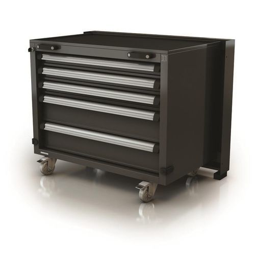 Carretilla de taller - AR-209.11 - DEA WORKLAB SRL - de aluminio / 5 niveles / con cajones