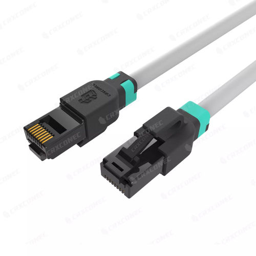Cable de conexión de categoría 5e - 5E-UT-02-WH-0100-03 - CRXCONEC
