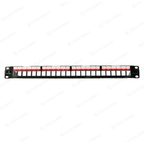 Panel de conexiones 1U - CC-06-00001 - CRXCONEC - RJ45 / de alta densidad