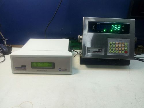 Terminal de pesaje visualizador LCD - Technoweigh India - benchtop