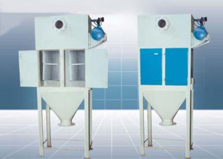 Desempolvador de cartucho - DP Pulveriser Industries - compacto / automático