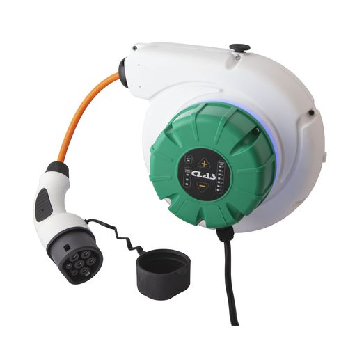 Enrollador de cables - OE 2001 - Clas - retráctil / para coche eléctrico / fijo