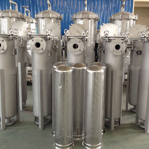 Filtro de líquido - SIIC - SuZhou KoSa Environmental Protection CO.,LTD - de bolsa / de acero inoxidable / de gran capacidad