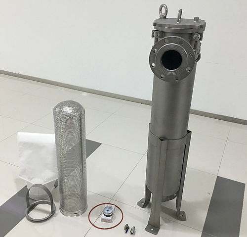 Cárter de filtro de cartucho - SuZhou KoSa Environmental Protection CO.,LTD - para líquido / de acero inoxidable / gran caudal