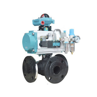 Válvula de bola - 30T/L01 - SuZhou KoSa Environmental Protection CO.,LTD - con control por palanca / eléctrica / neumática