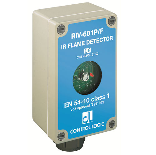 Detector de llama IR - RIV-601P/F - Control Logic Srl - antideflagrante / IP66