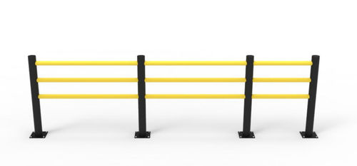 Barrera peatonal - Delta - d-flexx Europe GmbH - flexible / 3 rieles