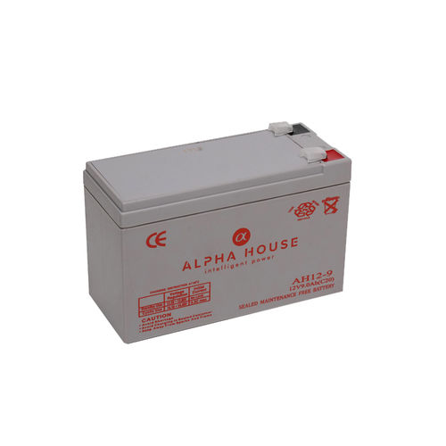Batería rectangular - AH12-9 - Alpha House Ltd - 12 V / UL / CE
