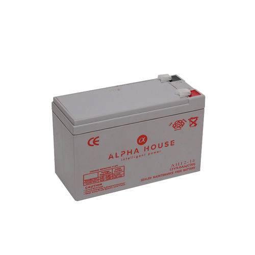 Batería rectangular - AH12-14 - Alpha House Ltd - 12 V / UL / CE