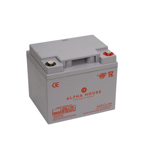 Batería rectangular - AH12-44 - Alpha House Ltd - 12 V / UL / CE
