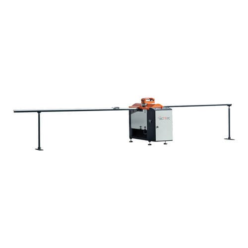 Máquina de aserrar de listones - SG 100  - SCHTEC MACHINERY - circular / vertical / para PVC