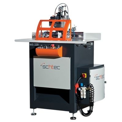 Recortadora automática - WS 220 - SCHTEC MACHINERY - con husillos / para PVC / de taladrado