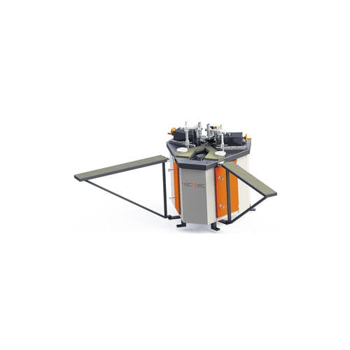 Engastadora de esquinas para perfiles de aluminio - CP 290 - SCHTEC MACHINERY - para marcos de puertas y ventanas / automática / eléctrica