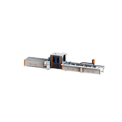 Centro de caudal y de mecanizado para perfiles PVC - SMC 310 - SCHTEC MACHINERY