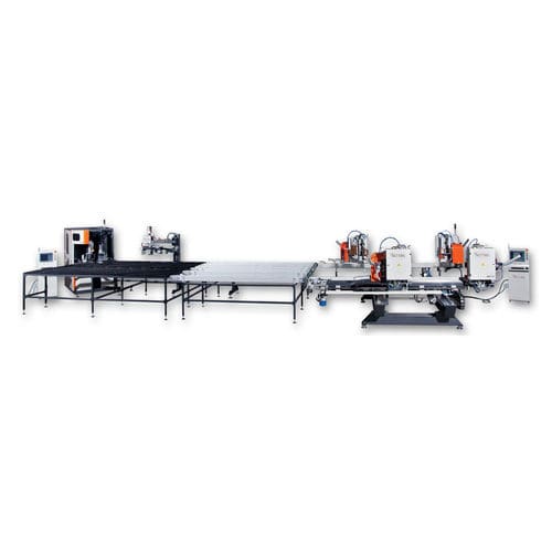 Línea de soldadura y limpieza de esquina - SSL 1 - SCHTEC MACHINERY - CNC / pour carpintería PVC / para perfiles PVC
