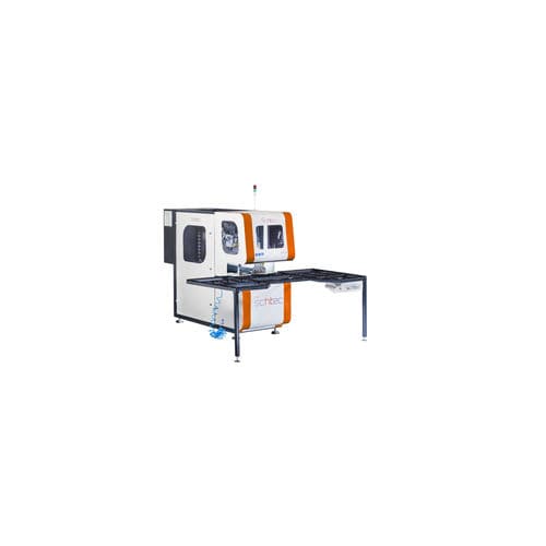 Máquina de limpieza CNC - CM 610 CNC - SCHTEC MACHINERY - de esquina / con gran cadencia de trabajo