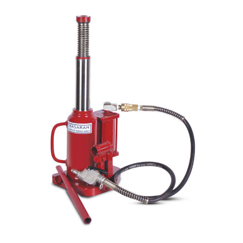 Gato tipo botella - BŞR - 53 - Basaran Hydraulic Garage Equipment - hidroneumático / 10 toneladas / para coche