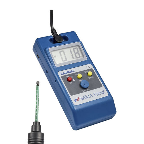 Gausímetro digital - SAGM200 - S.A.M.A. ITALIA SRL - portátil