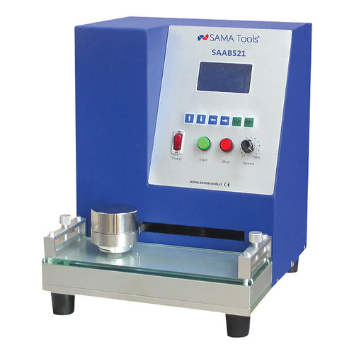 Máquina de ensayo de abrasión por solvente - SAAB521 - S.A.M.A. ITALIA SRL - manual