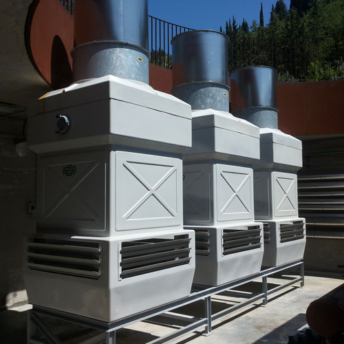 Torre de refrigeración con circuito abierto - PMS - MITA Cooling Technologies S.r.l. - para la industria / para aplicaciones de calefacción, ventilación y aire acondicionado (HVAC) / para la distribución