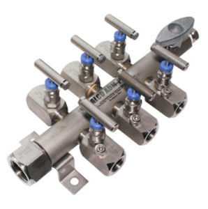 Manifold multivía - ADM-PRO™ - Alco - de acero inoxidable / de alta presión