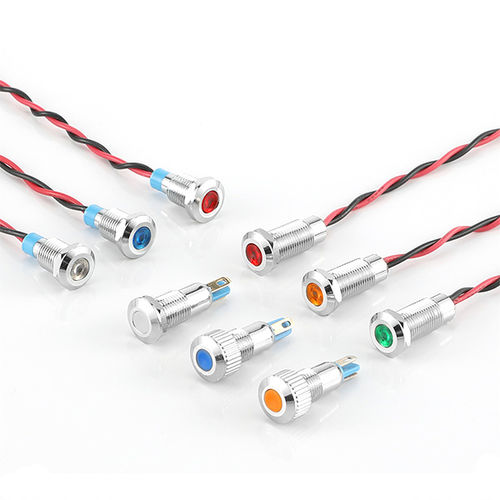 Indicador luminoso LED - Shenzhen Yikia - roscado / resistente al agua / IK 08