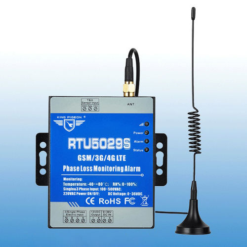 Aparato de vigilancia de temperatura - RTU5029S - King Pigeon Hi-Tech Co., Ltd. - de tensión / de humedad / Modbus