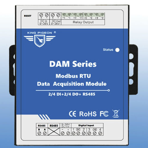 Módulo E/S remoto - DAM1 series - King Pigeon Hi-Tech Co., Ltd. - digital / Modbus RTU / RS485