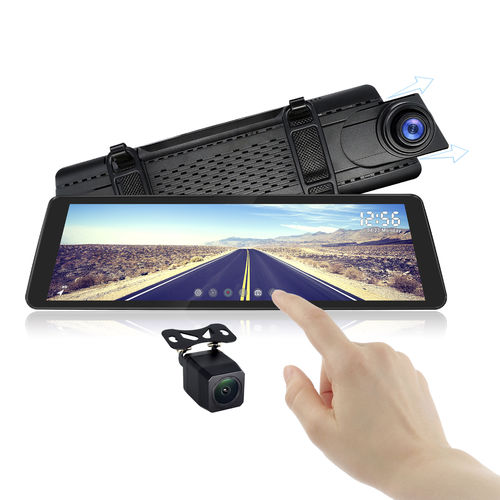 Espejo retrovisor con cámara para vehículos - FS-1080R - Forsafe Co., Ltd. - de vigilancia / de marcha atrás / visible