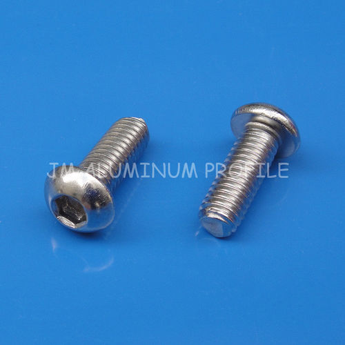 Tornillo de cabeza abombada - F6 series - JM Aluminum Profile Accessories Co., Limited - Allen / de acero