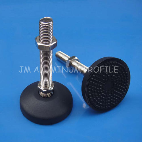 Pie de nivelación - D series - JM Aluminum Profile Accessories Co., Limited - de máquina / de nailon / para cargas pesadas