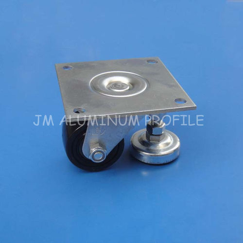 Ruedecilla giratoria - JMCC series - JM Aluminum Profile Accessories Co., Limited - con platino giratorio / con freno / para carga pesada