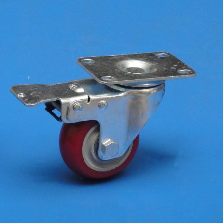 Ruedecilla giratoria - JMB series - JM Aluminum Profile Accessories Co., Limited - con platino giratorio / con freno