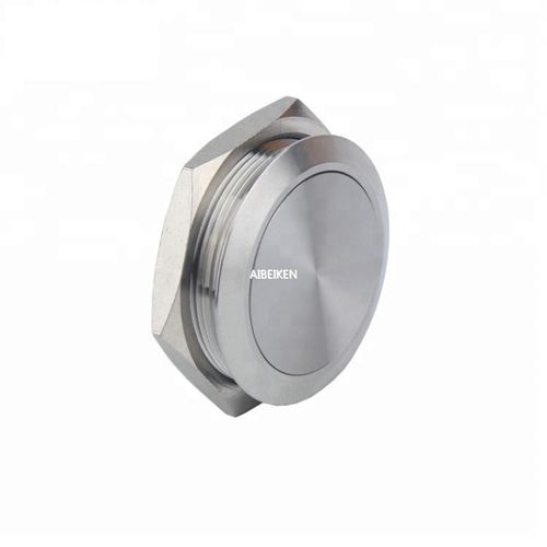 Botón pulsador táctil - IB30T-P10F - YUEQING AIBEIKEN ELECTRIC CO., LTD. - IP67 / no luminoso / industrial