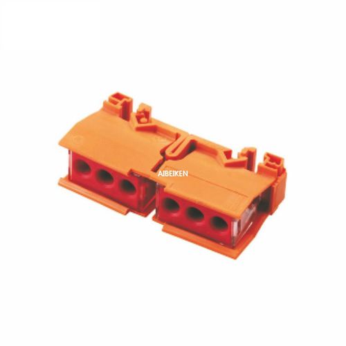 Bloque de conexión en riel-DIN - ESE-773 - YUEQING AIBEIKEN ELECTRIC CO., LTD. - push-in / de material plástico / compacto