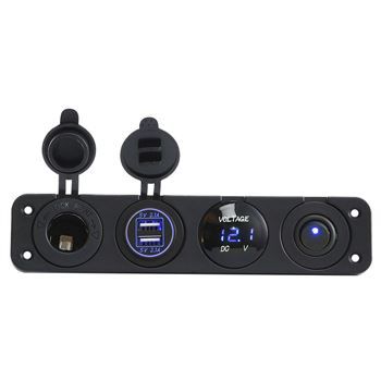 Tomacorriente para montar sobre panel - DSK-1R010-2V010-9B01X-1011  - YUEQING AIBEIKEN ELECTRIC CO., LTD. - industrial