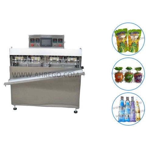 Llenadora-operculadora automática - RGP-200 - Anhui Koyo Rego Machinery Technology Co., Ltd. - de bolsas / de líquidos / para productos lácteos