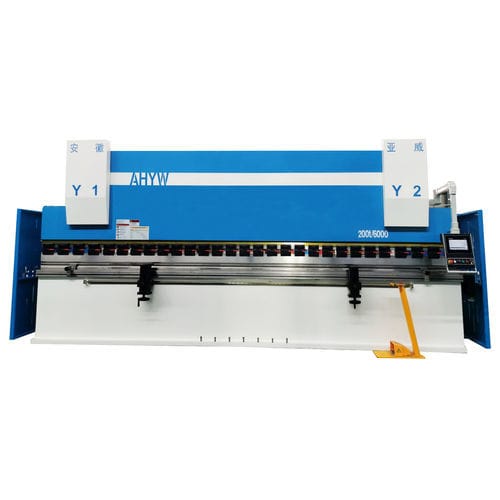 Máquina curvadora electrohidráulica - YWB-200T/6000 DA53T - Anhui Yawei Machine Tool Manufacturing Co., Ltd. - hidráulica / de chapa / CNC