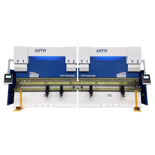 Máquina curvadora electrohidráulica - YWTP-600T/6400 DA53T - Anhui Yawei Machine Tool Manufacturing Co., Ltd. - de chapa / CNC