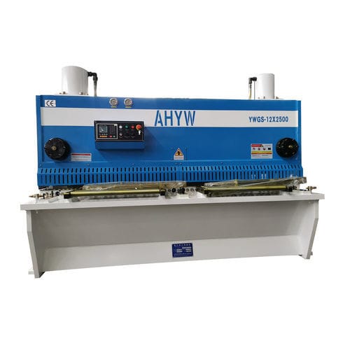 Cizalla hidráulica - YWGS-12X2500 E21S - Anhui Yawei Machine Tool Manufacturing Co., Ltd. - para chapa / guillotina / CNC