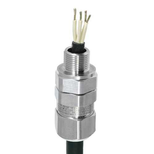 Prensaestopas de acero inoxidable - TE1FU - CMP Products - antideflagrante / IP68 / IP66