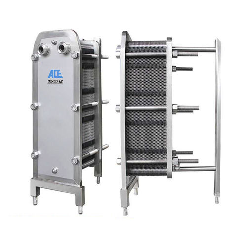 Intercambiador de calor de placas - Wenzhou Ace Machinery Co., Ltd. - líquido-líquido / de acero inoxidable / de alta eficacia